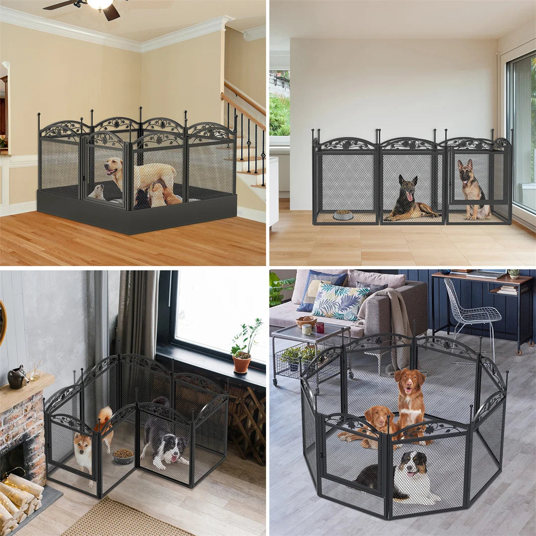 Bingopaw 8 Panel DIY Heavy Duty Metal Dog Playpen