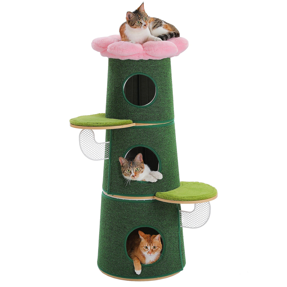Modern PAWZ Road Cat Tree Flower Perch Scratching Bed