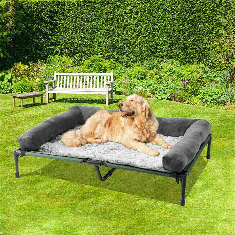 Borwart Raised Dog Bed With Cooling Breathable Mesh