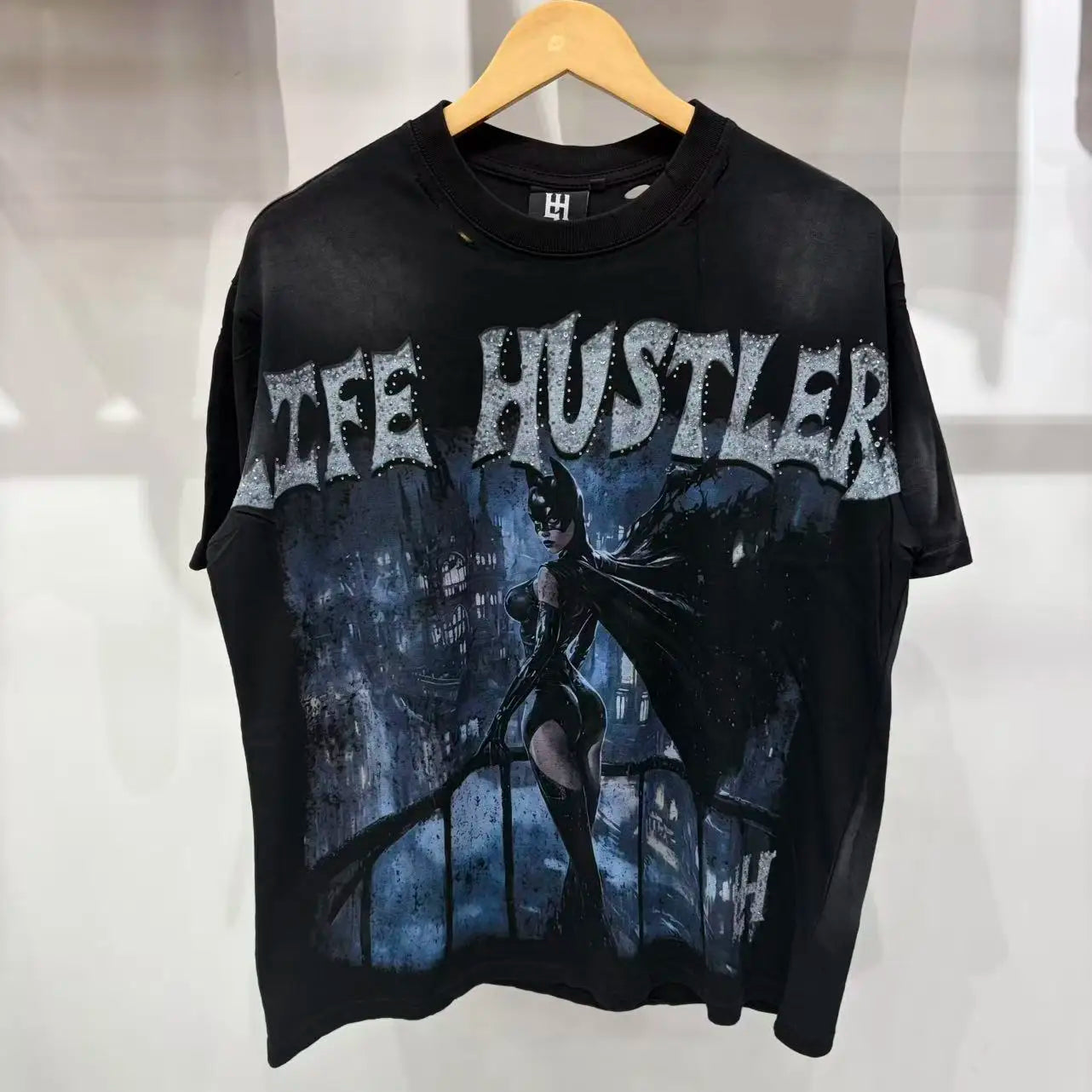 Lifestyle Men Women Retro Cotton Casual Loose T-Shirt