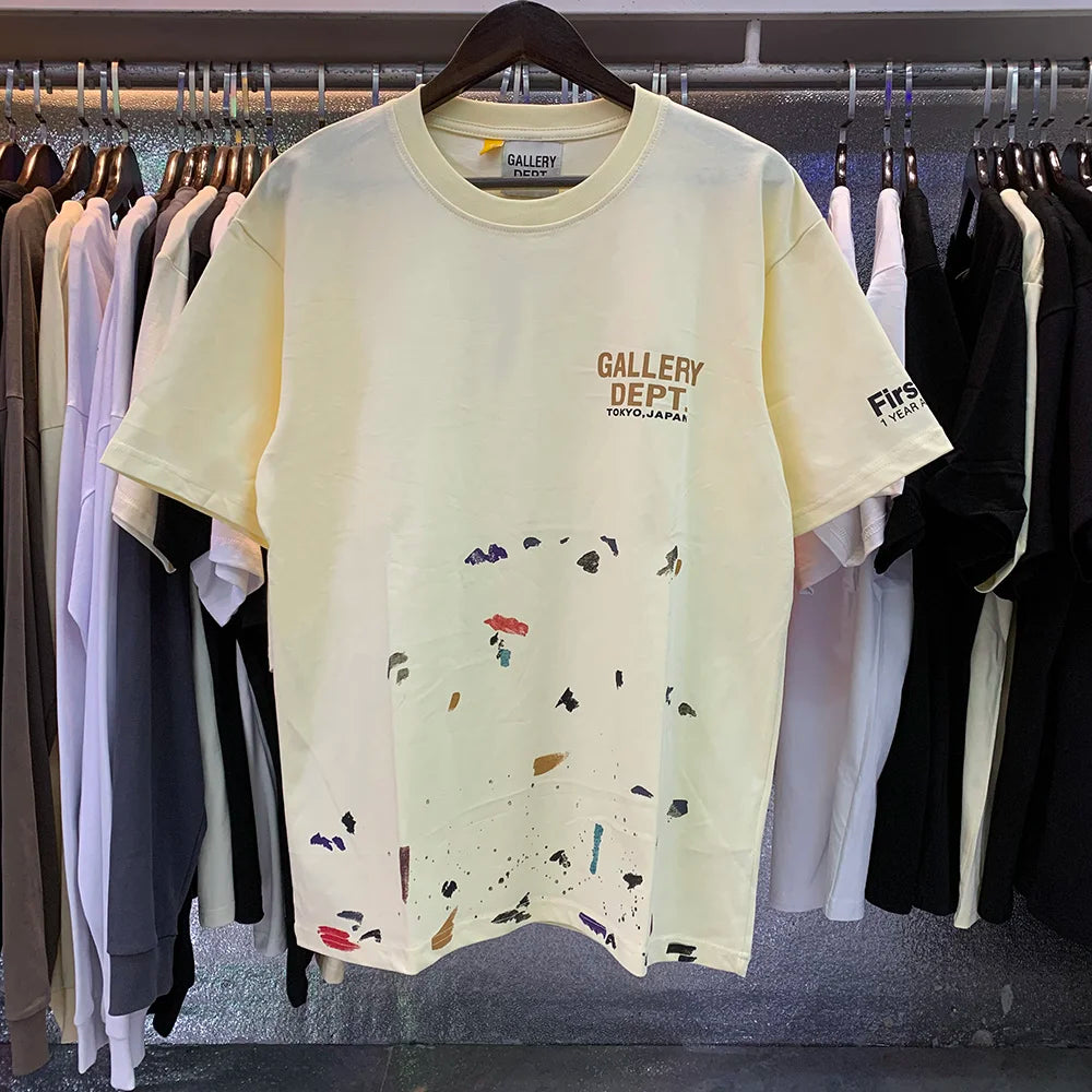 Gallerydept Oversized Washed Cotton Y2k Streetwear T-Shirt