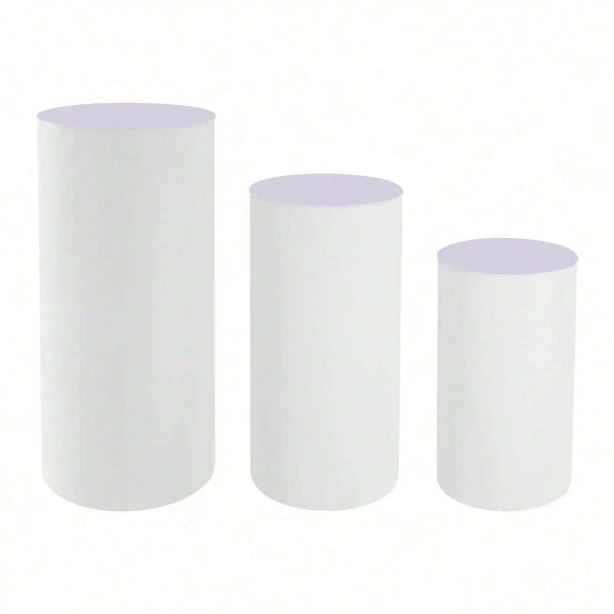Cylinder Pedestal Stands Display Plinth Pillars Wedding Party Decor
