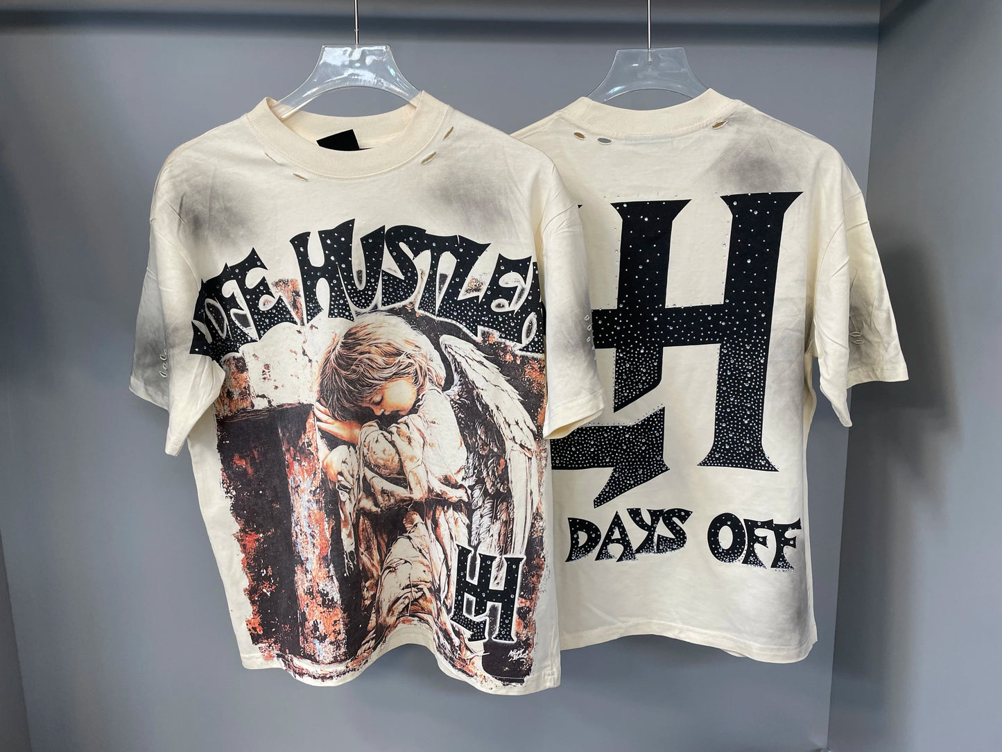 Lifestyle Men Women Retro Cotton Casual Loose T-Shirt