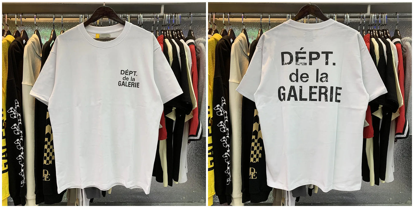 Gallerydept Oversized Washed Cotton Y2k Streetwear T-Shirt