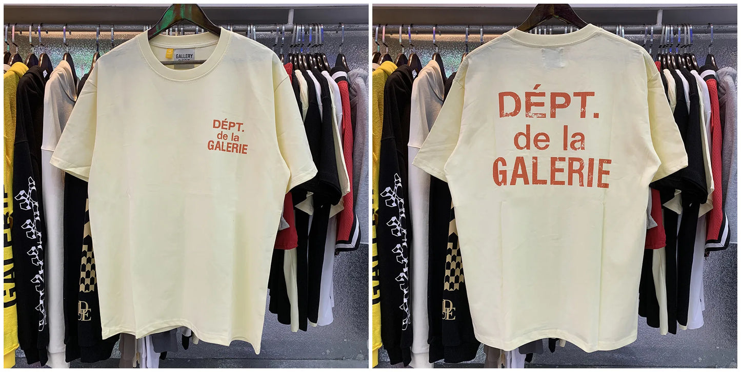 Gallerydept Oversized Washed Cotton Y2k Streetwear T-Shirt
