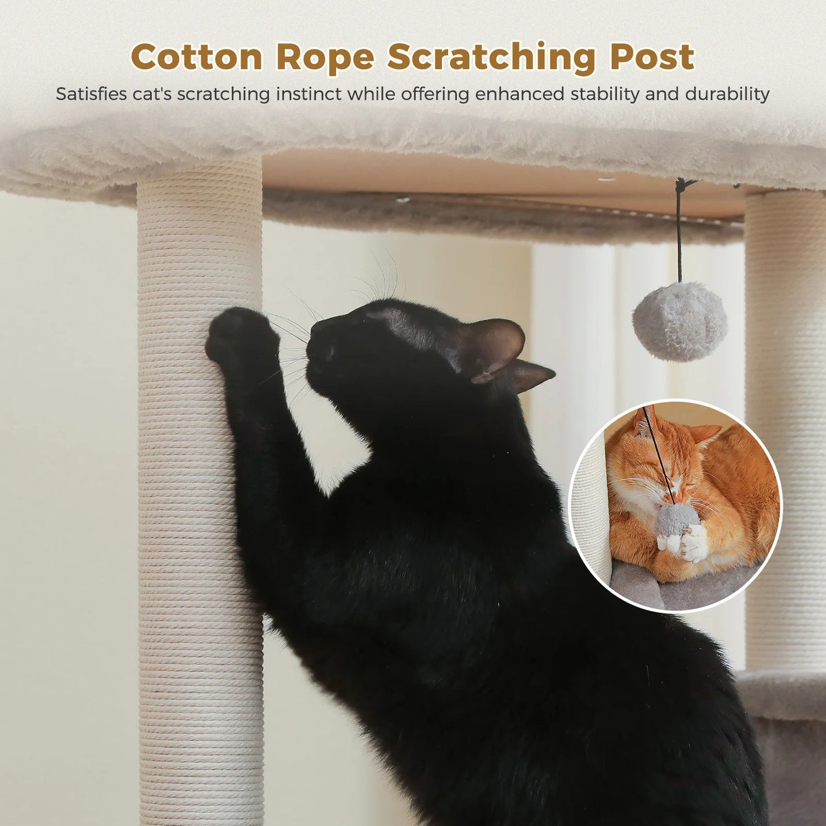 Pawz Road Multi Level Cat Tree With Large Top Perch