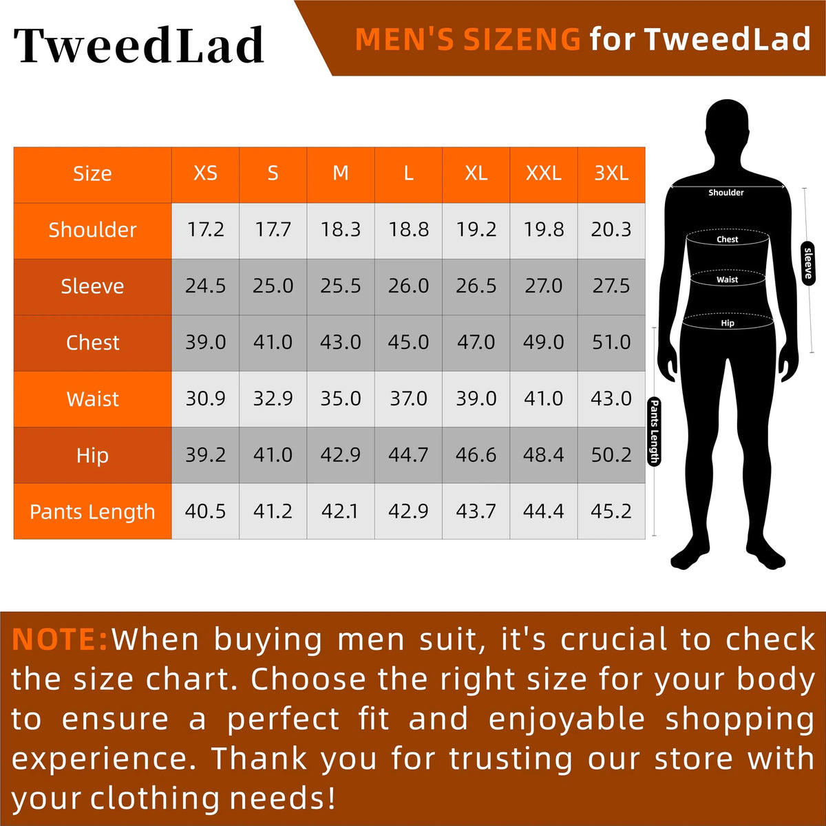 Men's Business Suit Set With Jacket And Trousers