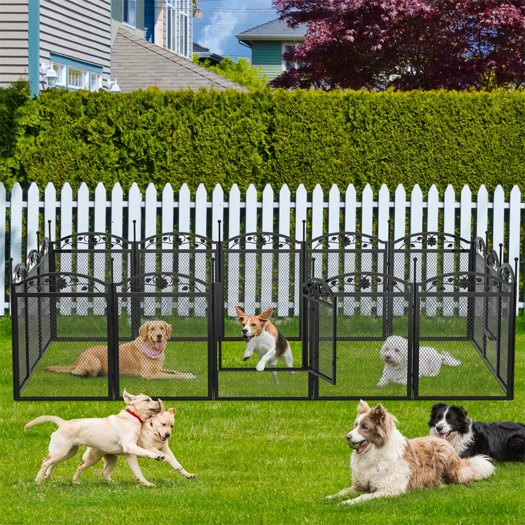 Bingopaw 8 Panel DIY Heavy Duty Metal Dog Playpen