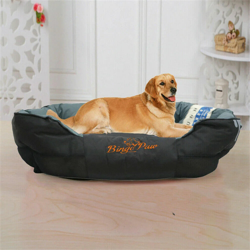 Borwart Orthopedic Waterproof Dog Bed With Removable Cover