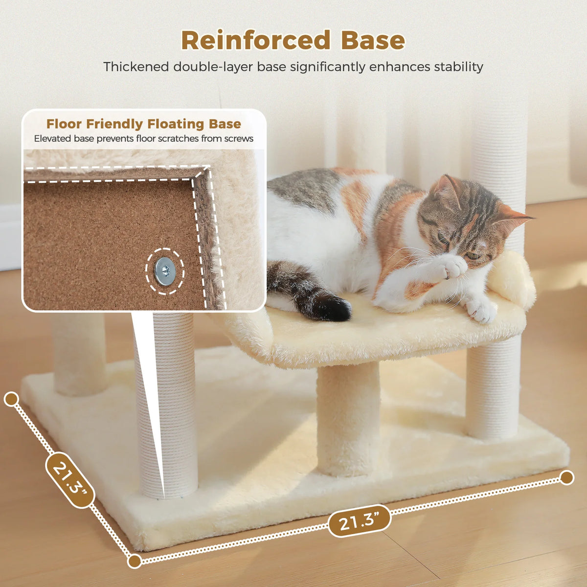 Pawz Road Multi Level Cat Tree With Large Top Perch