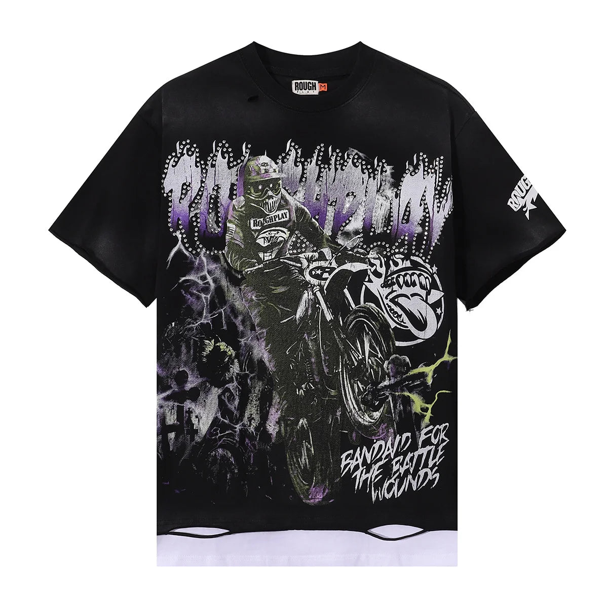 American Style 100 Percent Cotton Short Sleeve Crew Neck Tee