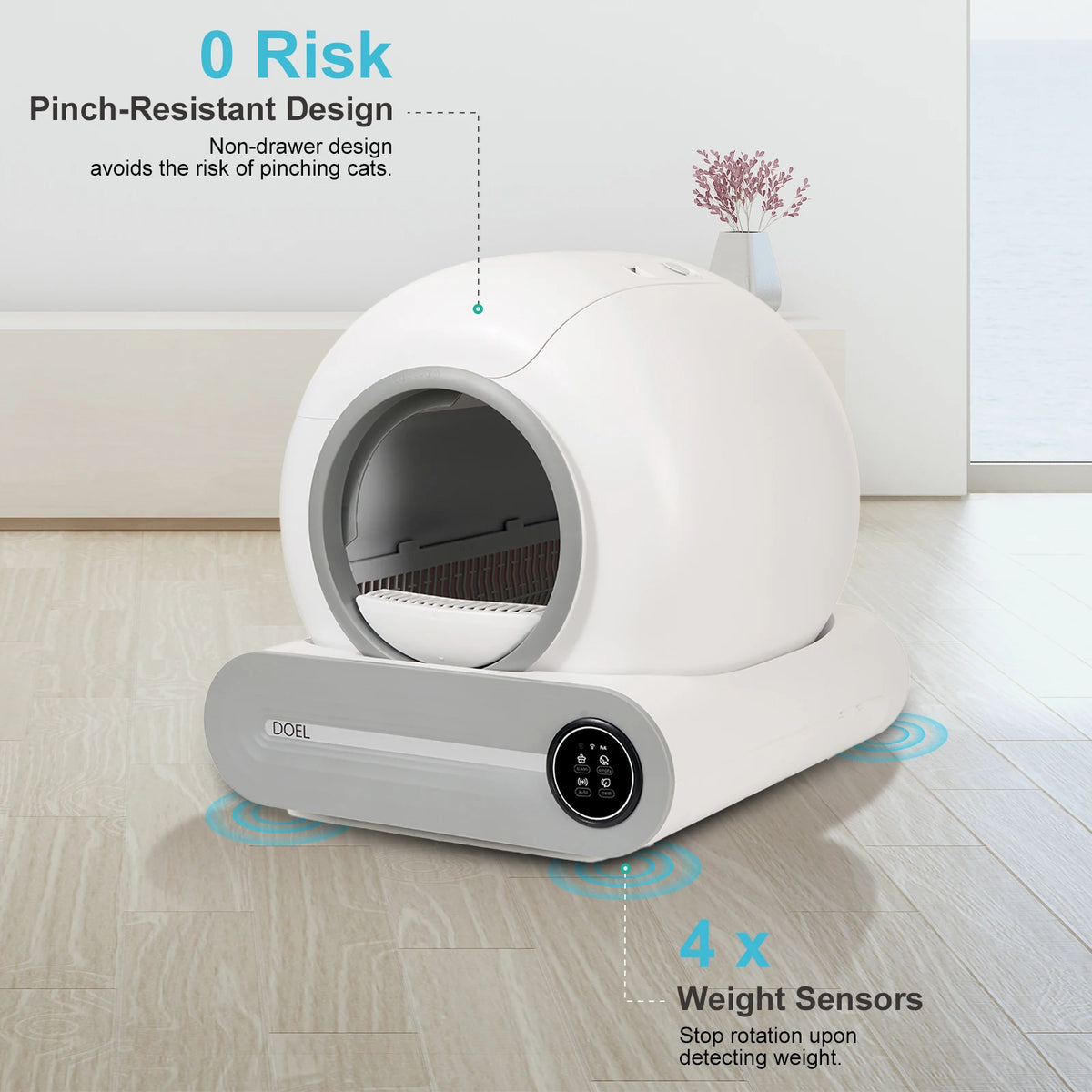 Doel 2026 Smart Automatic Self Cleaning Cat Litter Box