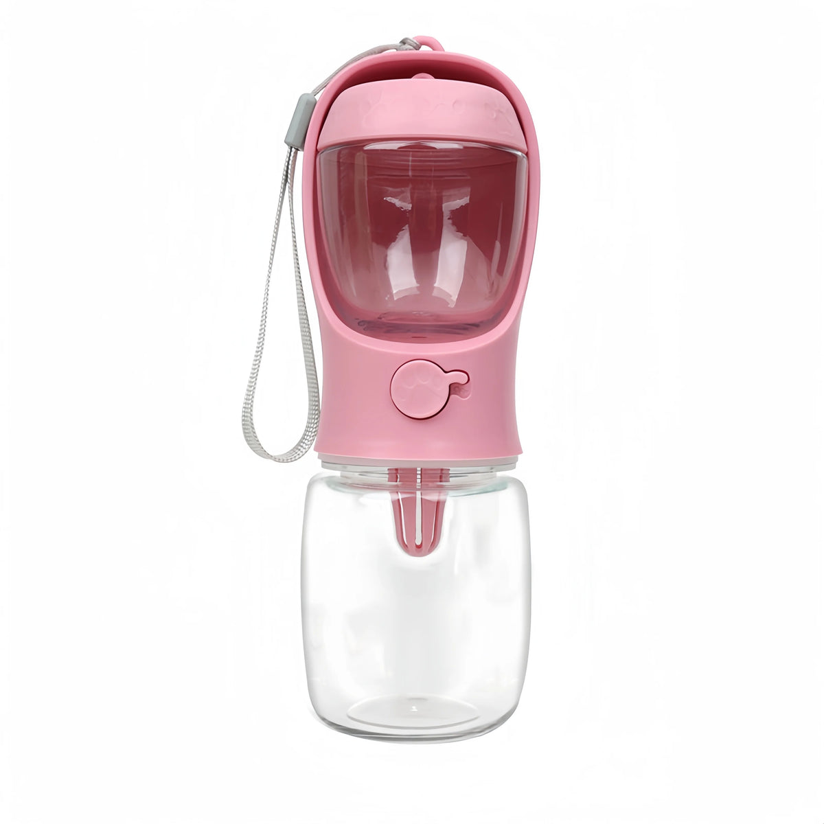Portable Dog Cat Water Bottle with Storage Food and Water Container for Puppy Pets Dogs Feeder Bowl Outdoor Travel