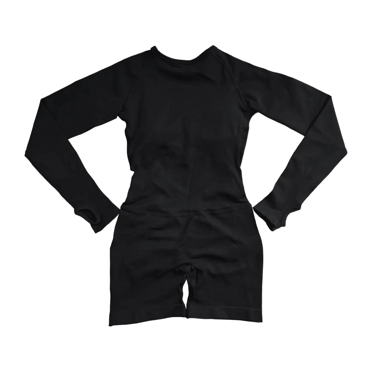NCLAGEN Women Long Sleeve Seamless Yoga Jumpsuit Workout Set