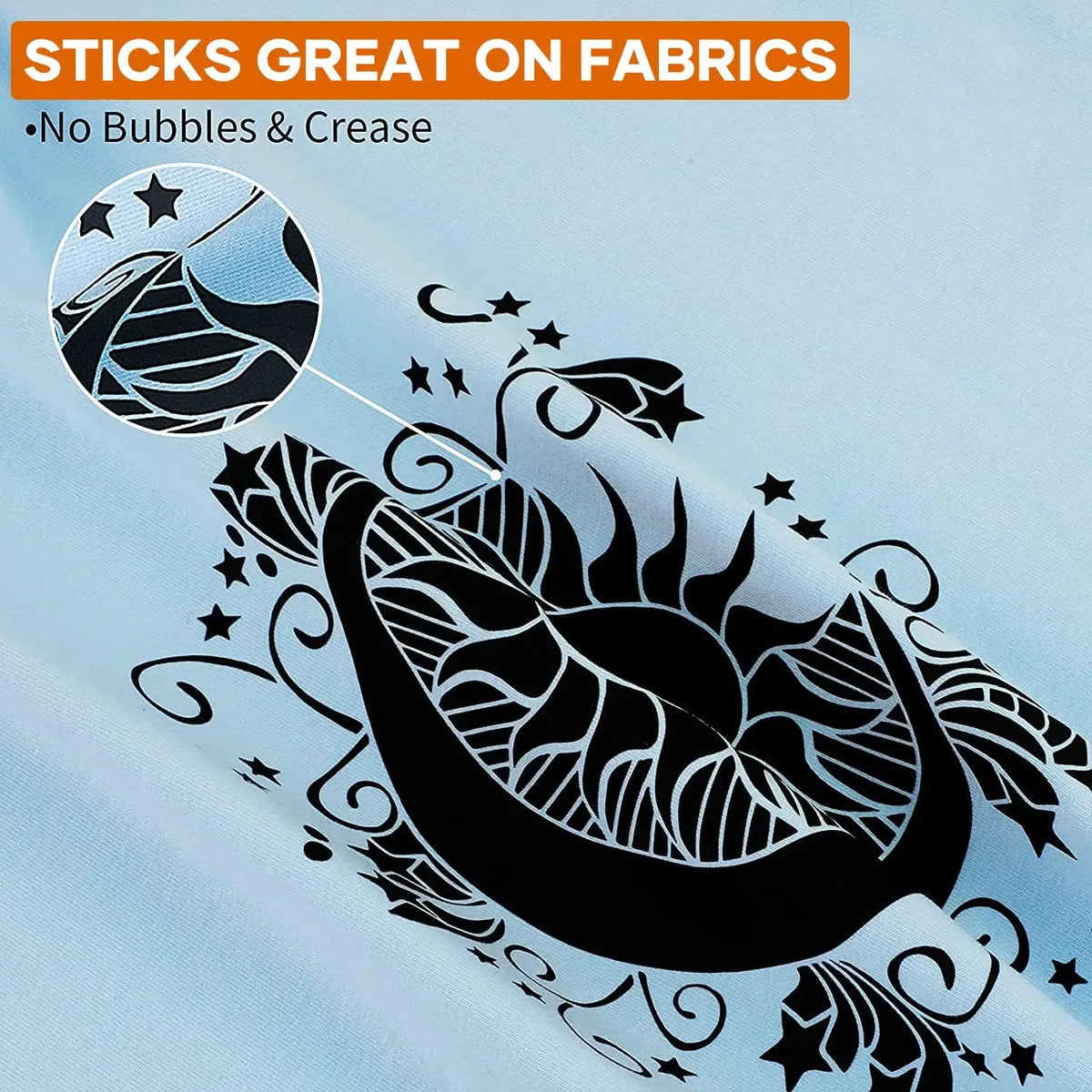 Htvront Self-Adhesive Heat Transfer Vinyl Roll