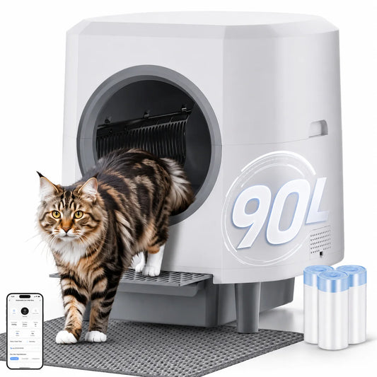 Ellenpent Automatic Self Cleaning Litter Box