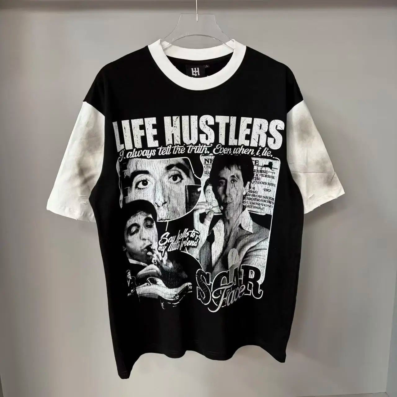 Lifestyle Men Women Retro Cotton Casual Loose T-Shirt