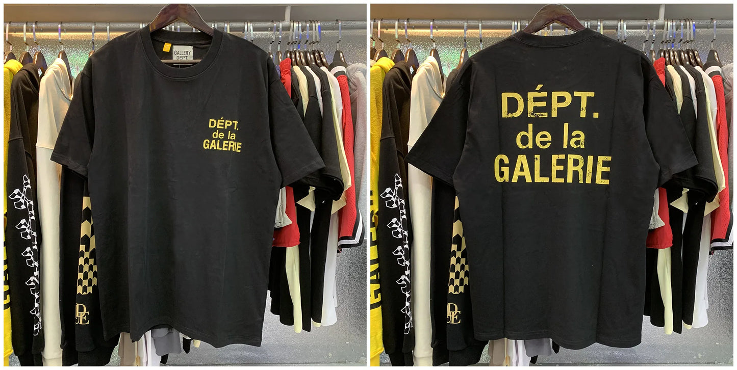 Gallerydept Oversized Washed Cotton Y2k Streetwear T-Shirt