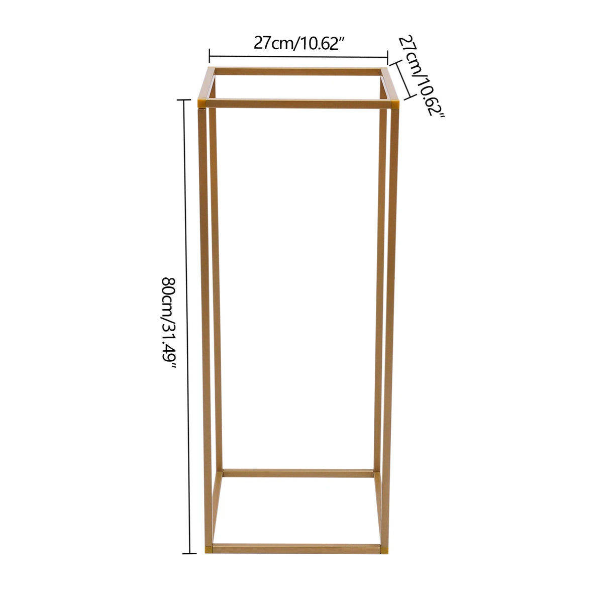 Metal Flower Stand Wedding Column Floor Decor Display Rack