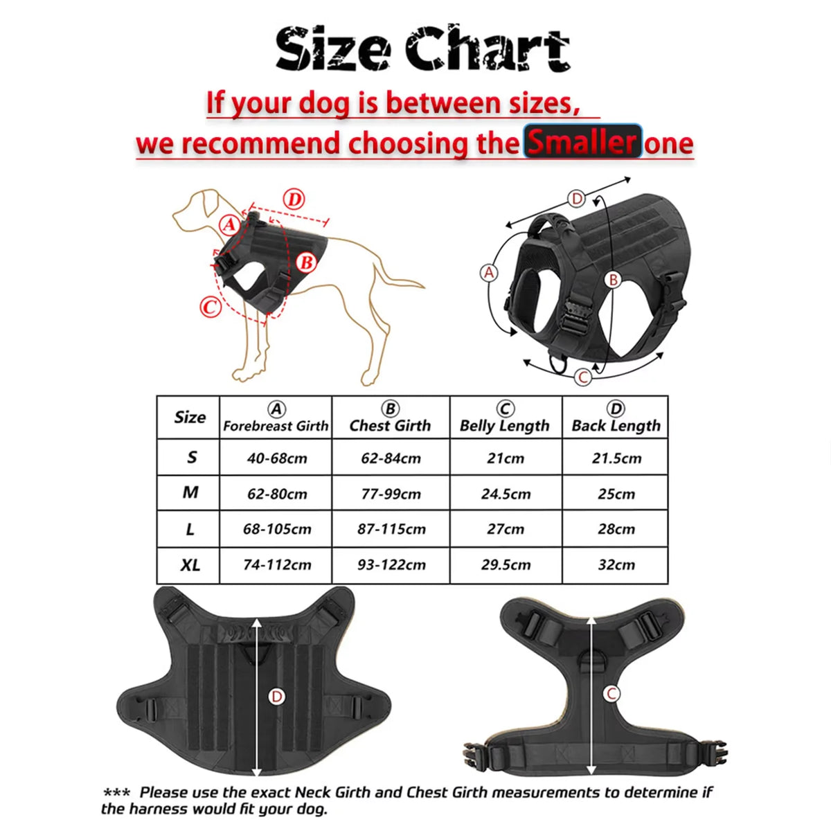 Nylon Adjustable Tactical Dog Harness Collar And Leash Set