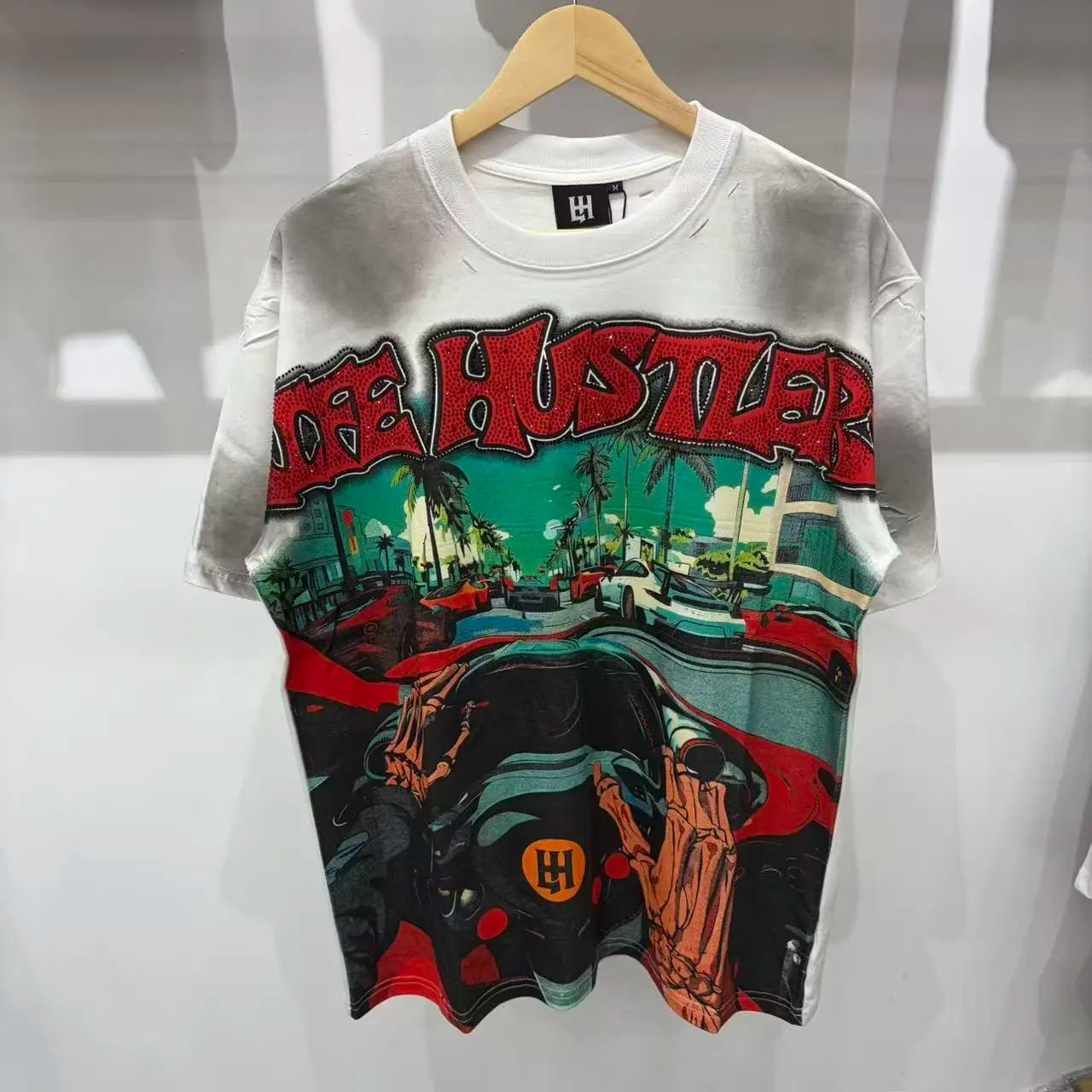 Lifestyle Men Women Retro Cotton Casual Loose T-Shirt
