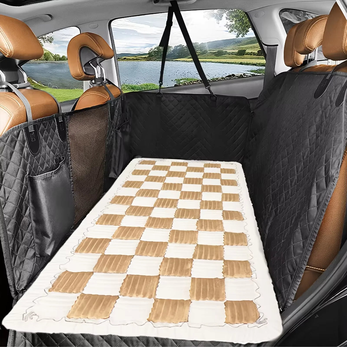 Waterproof Coral Fleece Pet Dog Mat Bed Cover