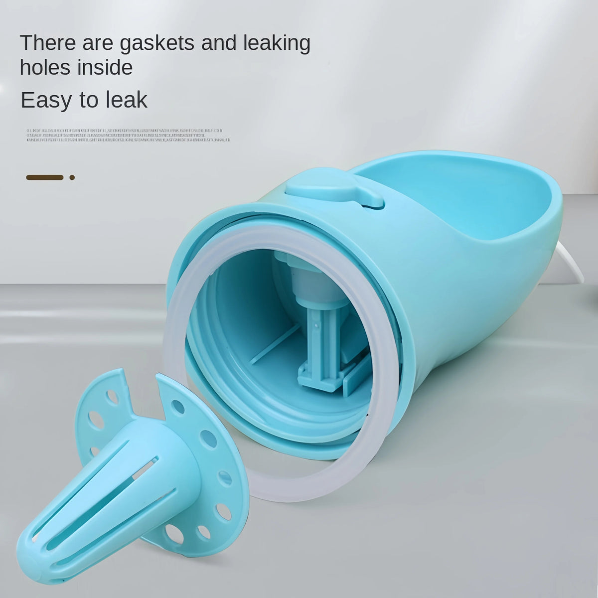 Portable Dog Cat Water Bottle with Storage Food and Water Container for Puppy Pets Dogs Feeder Bowl Outdoor Travel