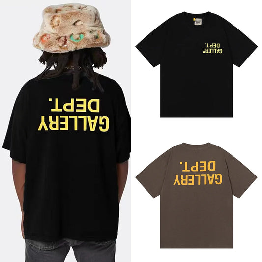 Gallerydept Oversized Washed Cotton Y2k Streetwear T-Shirt