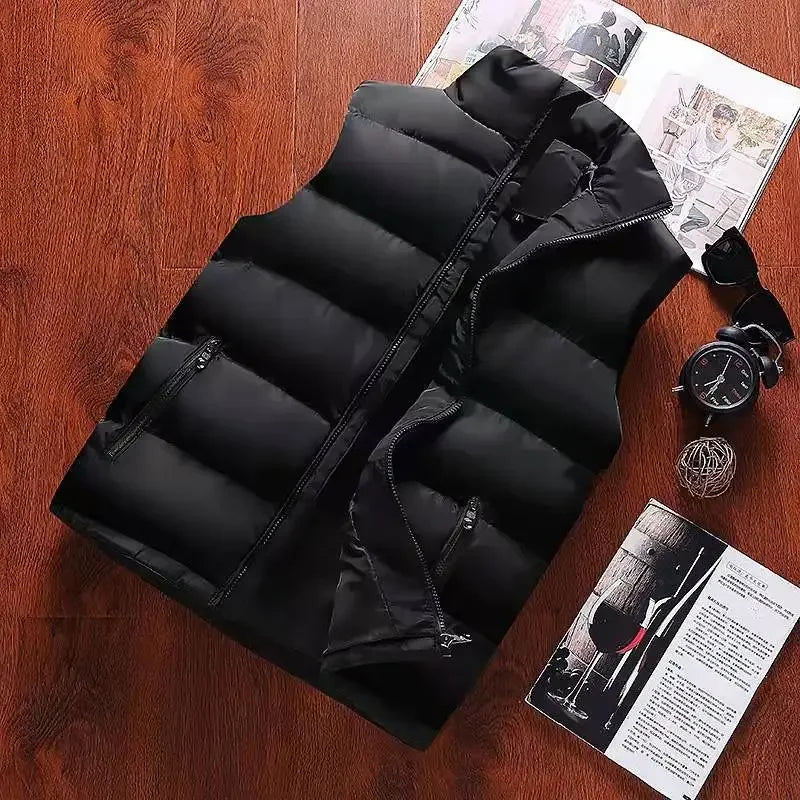Aiwetin Mens Sleeveless Jacket Winter Vest
