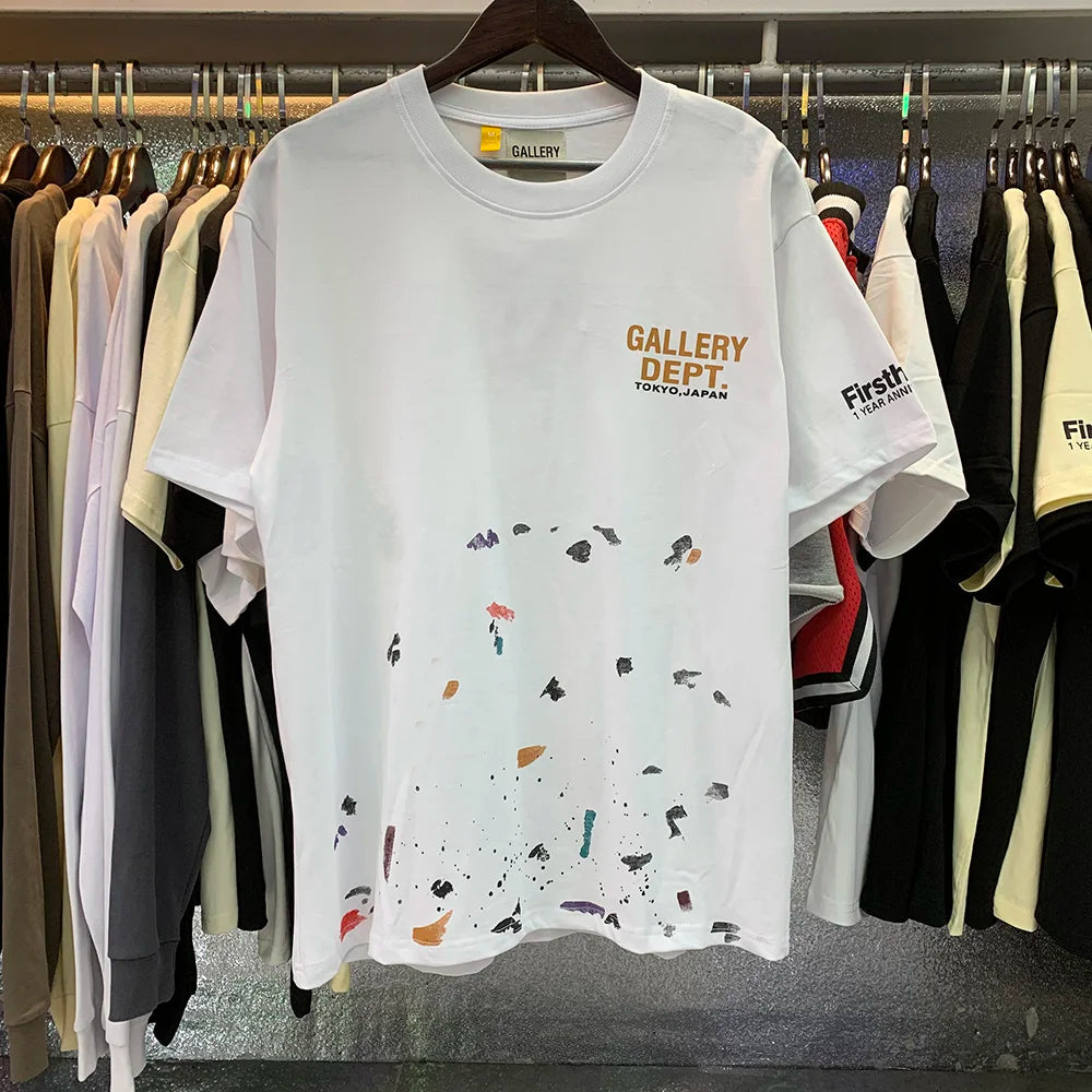 Gallerydept Oversized Washed Cotton Y2k Streetwear T-Shirt