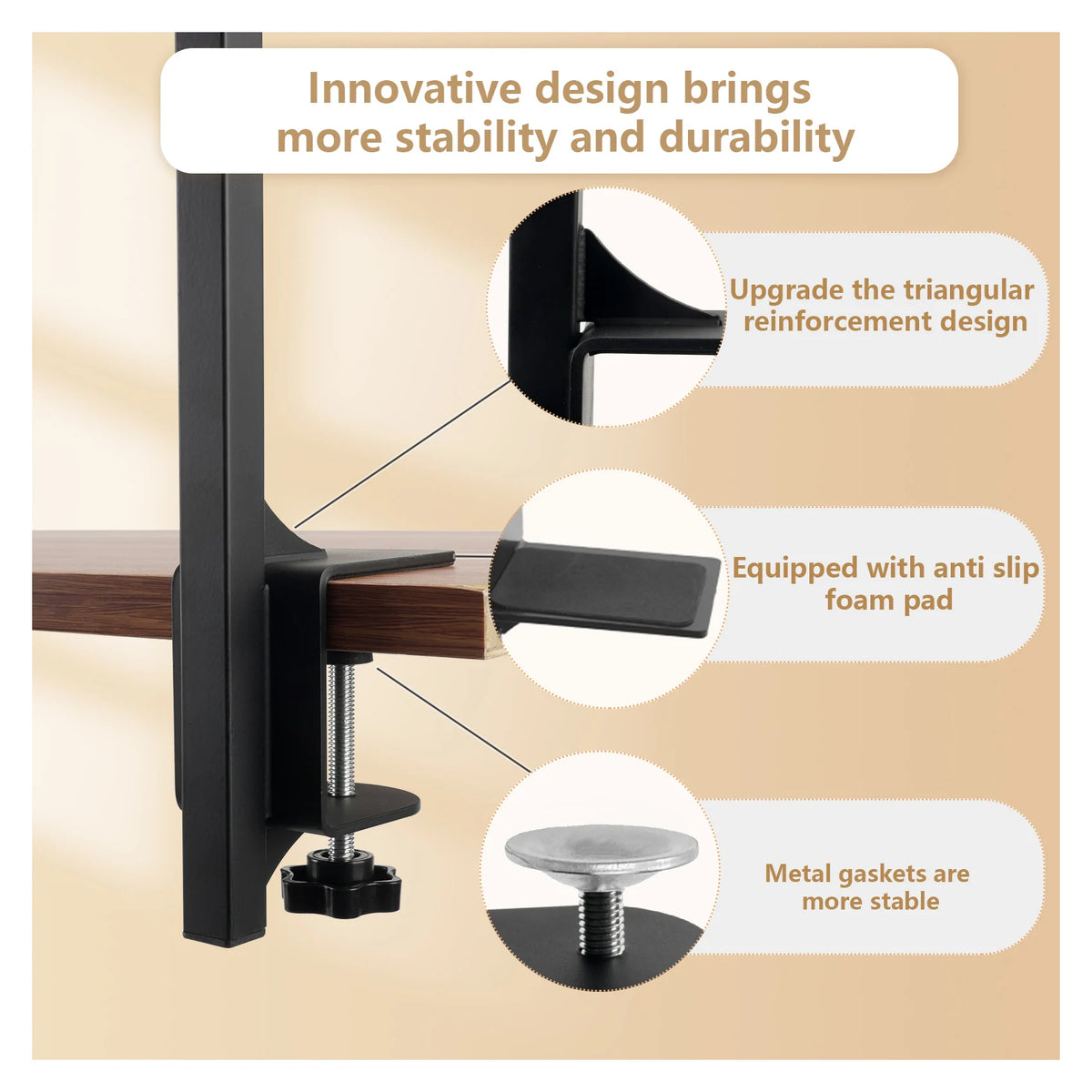 Adjustable Height Dog Grooming Arm With Clamp And Loop