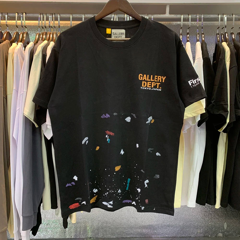 Gallerydept Oversized Washed Cotton Y2k Streetwear T-Shirt