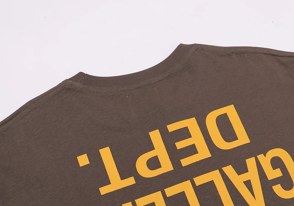 Gallerydept Oversized Washed Cotton Y2k Streetwear T-Shirt