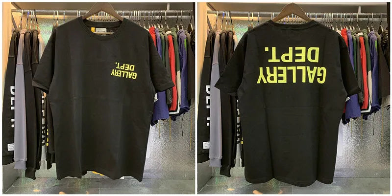 Gallerydept Oversized Washed Cotton Y2k Streetwear T-Shirt