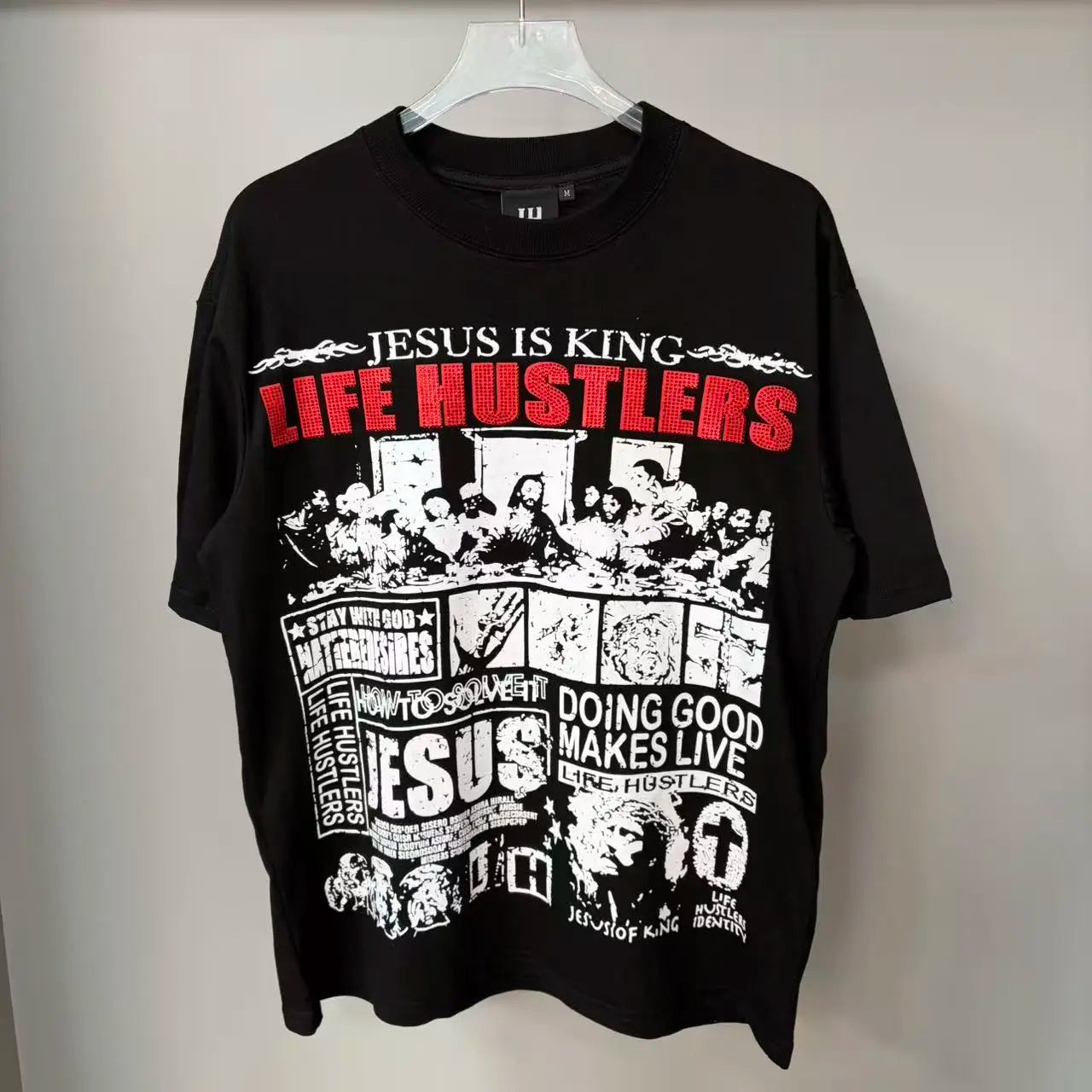 Lifestyle Men Women Retro Cotton Casual Loose T-Shirt