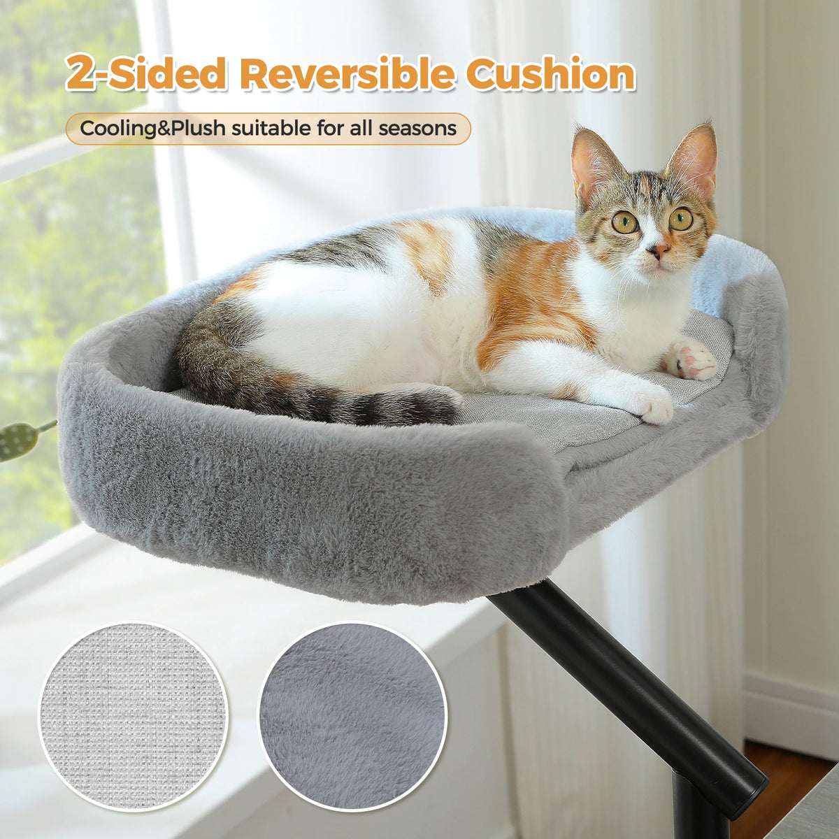 Pawz Road Adjustable 360 Rotatable Desk Cat Bed
