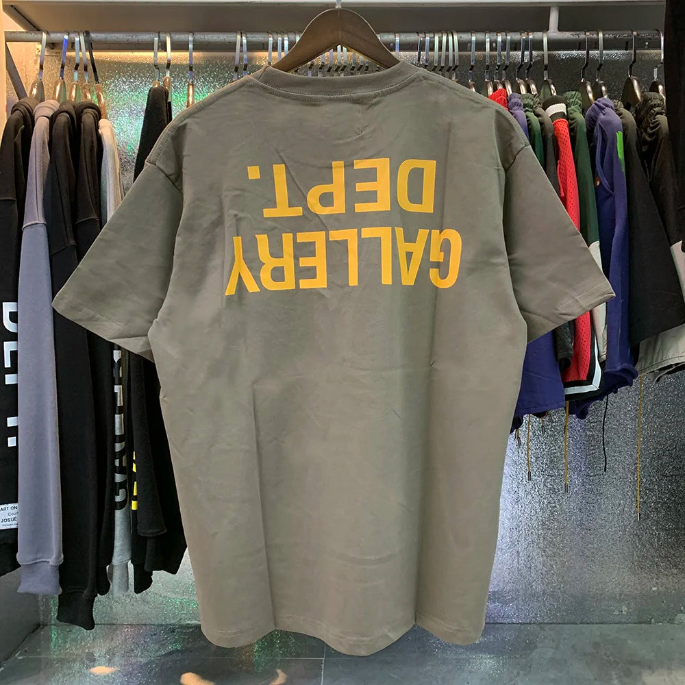 Gallerydept Oversized Washed Cotton Y2k Streetwear T-Shirt
