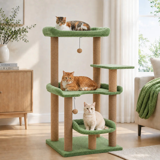 Pawz Road Multi Level Cat Tree With Large Top Perch